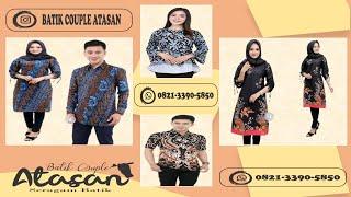 Baju Seragam Batik - Baju Batik Wanita Pria  Modern Terbaru Couple 2022 IG: BATIK COUPLE ATASAN