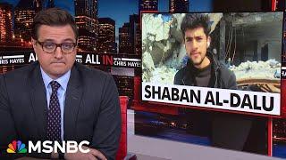 Chris Hayes honors Palestinian teen who burned to death after Israeli strike