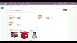 How to Import Product Variants for Shop/E-Commerce | Odoo Apps Features #odoo #ecommerce