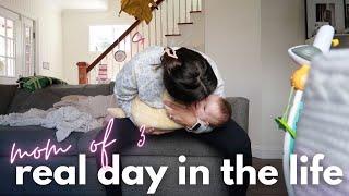 REAL DAY IN THE LIFE OF A STAY AT HOME MOM | mom of 3