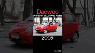 🟠Evolution of Daewoo Matiz(1996~2016)#shorts#sorts#youtube#subscribe#car#evolution#daewoo#matiz#реки