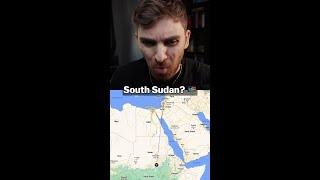 Geoguessr pro goes Israel on South Sudan 