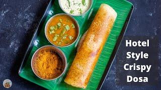 Hotel Style Crispy Dosa  Recipe with batter made in MIxie Jar