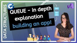 Queue and FIFO/FCFS explained in 10 minutes + a bonus task  (Data Structures course)