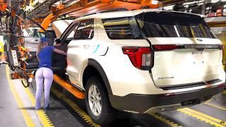 Most Advanced US Ford Factory Producing 2025 Explorer: Top-Secret Manufacturing process [Chicago]