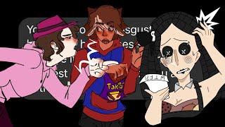 i forced my friends to read creepy dms