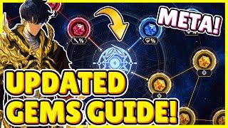 GEM META! UPDATED! USE THE CORRECT GEMS! VERY IMPORTANT! [Solo Leveling: Arise]