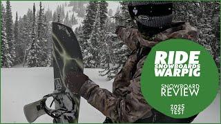 Ride Warpig Snowboard 2025 Preview