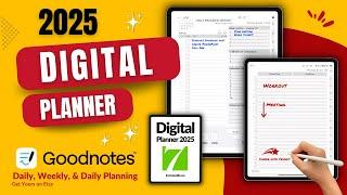 Ultimate Guide: The 7 Minute Life Digital Daily Planner | iPad Tutorial & Productivity Tips for 2025