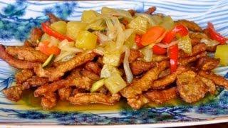 Sweet and Sour Pork Recipe  / World of Flavor