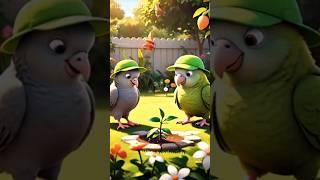 "The Day the Tree Fell" #ai #mango #pigeon #parrot #tree #shorts