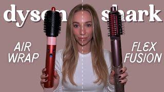 Dyson Airwrap vs. Shark FlexFusion | Battle of the Blowdry Brushes!