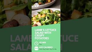 Lamb’s Lettuce Salad With Crispy Potatoes