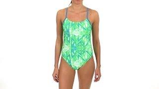 Nike Swim Zap It Cut Out Tank | SwimOutlet.com