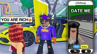 EXPOSING GOLD DIGGER IN ROBLOX SNAPCHAT (SHE WANTS MY MONEY)