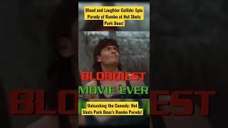 Hilarious Rambo Parody: Hot Shots Park Deux's Bloodiest Adventure!#shorts #hotshots #movies #film