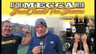 AT THE MECCA WITH JEAN CLAUDE VAN DAMME!