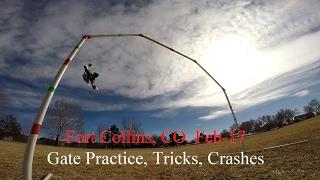 Homemade Gate - Quadcopter Practice and Tricks