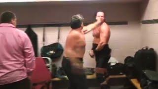 Wrestlers Getting Angry Backstage