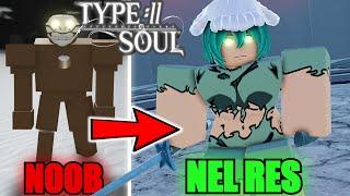 Going From Noob To FULL RESURRECCIÓN Centaur Nelliel Tu Odelschwanck In Type Soul...(Roblox)