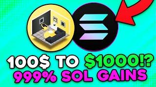 $100 TO $1000!?! NEW SOLANA NFT PROJECTS WITH HUGE POTENTIAL... (METAVERSE REAL ESTATE )  