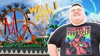 Is Busch Gardens Tampa Bay Plus Size Friendly - A Fat Test Walkthrough