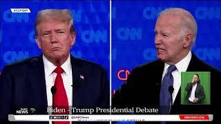 Presidential Debate | Biden struggles as Trump grills on inflation and border security