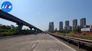 4K Drive in Mumbai - Eastern Freeway