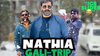 NATHIA GALI TRIP| SNOW SLIDES| JAMAL QURESHI