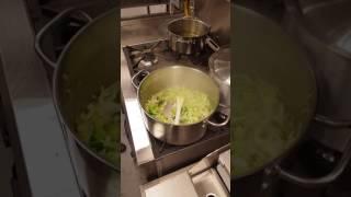 Creamed leeks