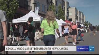 'A little bit of normalcy': Kendall Yards Night Market returns, with changes