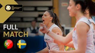 LIVE | Portugal vs. Sweden - CEV Volleyball European Golden League 2025 | Women