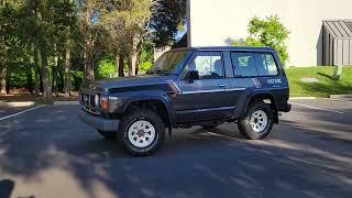 1990 Nissan Patrol GR Y60 2.8L Turbo Diesel 12 Valves awd Inline 6