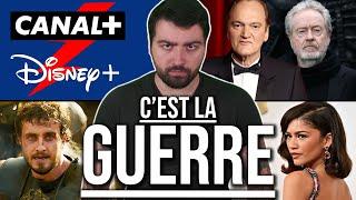 DISNEY déclare la guerre à CANAL+ et RIDLEY SCOTT critique TARANTINO ! (Gladiator 2, Zendaya ...)