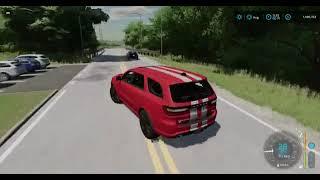 FS22   Dodge Durango SRT 6 4 V8   Farming Simulator 2022 American Muscle Car Mod