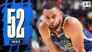 Steph Curry Knocks Down 12 Threes & Drops 52 Points vs. Grizzlies 