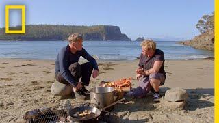 Crayfish Hunting in Tasmania | Gordon Ramsay: Uncharted