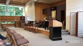 Livestream Sunday Service - Ekoji Buddhist Temple - 901 words