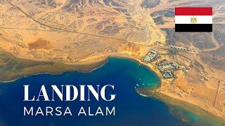 Marsa Alam Beautiful Landing | Marsa Alam International Airport | Egypt 2024 | iPhone 15 Pro Max