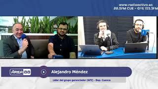 ¡Desde Houston! Alejandro Méndez, líder del grupo gerenciador (GFI) de Dep. Cuenca, en Área 88.