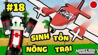 REDHOOD VÀ MỀU THỬ THÁCH SINH TỒN NÔNG TRẠI TRONG MINECRAFT TẬP 18:REDHOOD MUA MÁY BAY ĐẦU TIÊN