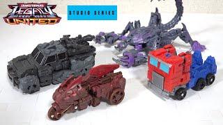 [Cars, bikes, and scorpions transform into robots! ? ] Transformers Legacy Studio Series