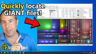 Free up disk space | Visualize Your Disk Space Usage with WinDirStat