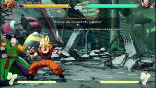 Dragon Ball FighterZ : Goku pressure Demo (Corner)