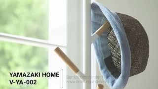 Yamazaki Home Garderobenständer PLAIN in schwarz oder weiß minimalistisch modern