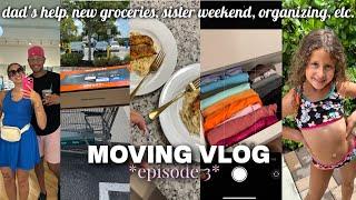 MOVING VLOG 03: a Productive Week in the NEW Crib (new furniture, 1st home cooked meal, organizing)