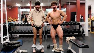 Amateur Petite Destroyed by HARDEST Bodybuilder Leg Day | DadToChad Ep.17