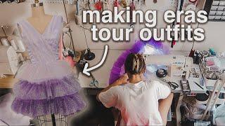 making my last eras tour outfit custom orders! (PART ONE) | STUDIO VLOG 94