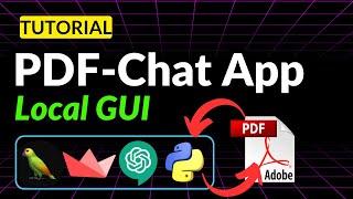 Langchain: PDF Chat App (GUI) | ChatGPT for Your PDF FILES | Step-by-Step Tutorial