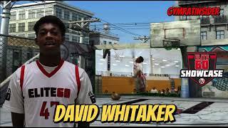 DAVID WHITAKER ELITE 60 SLAM DUNK CONTEST WINNER